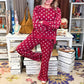 Mineral Washed Polka Dot Sweatset