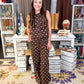 Polka Dot Sleeveless Pant Set