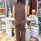 Polka Dot Sleeveless Pant Set