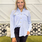 Golden Button Down Blouse