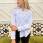 Golden Button Down Blouse