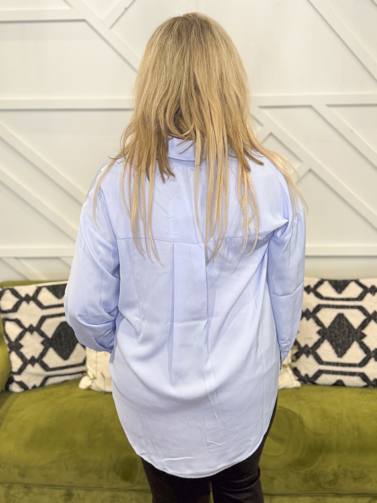 Golden Button Down Blouse