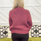 Wine Bow Sweater