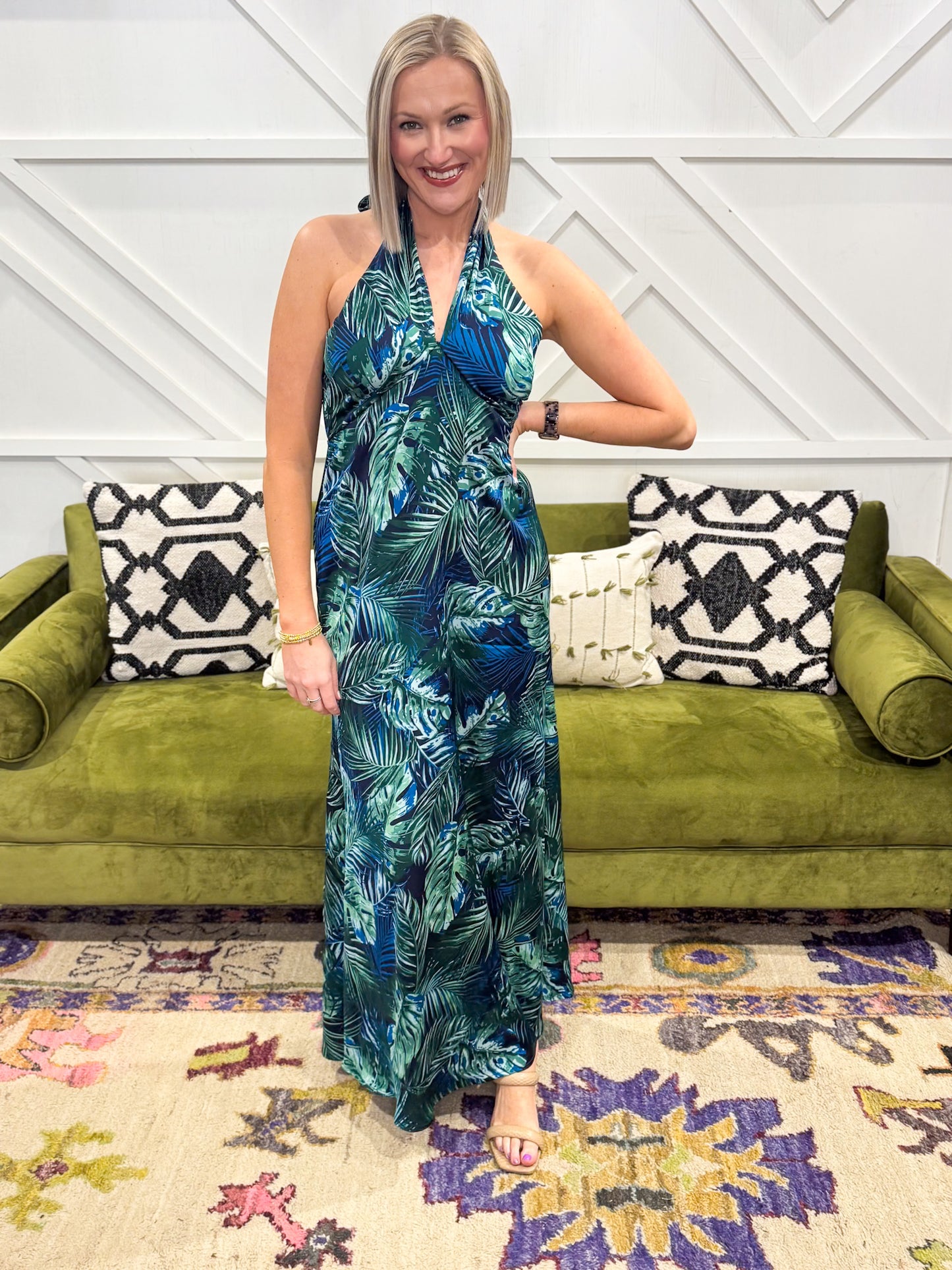 Harlow Satin Dress
