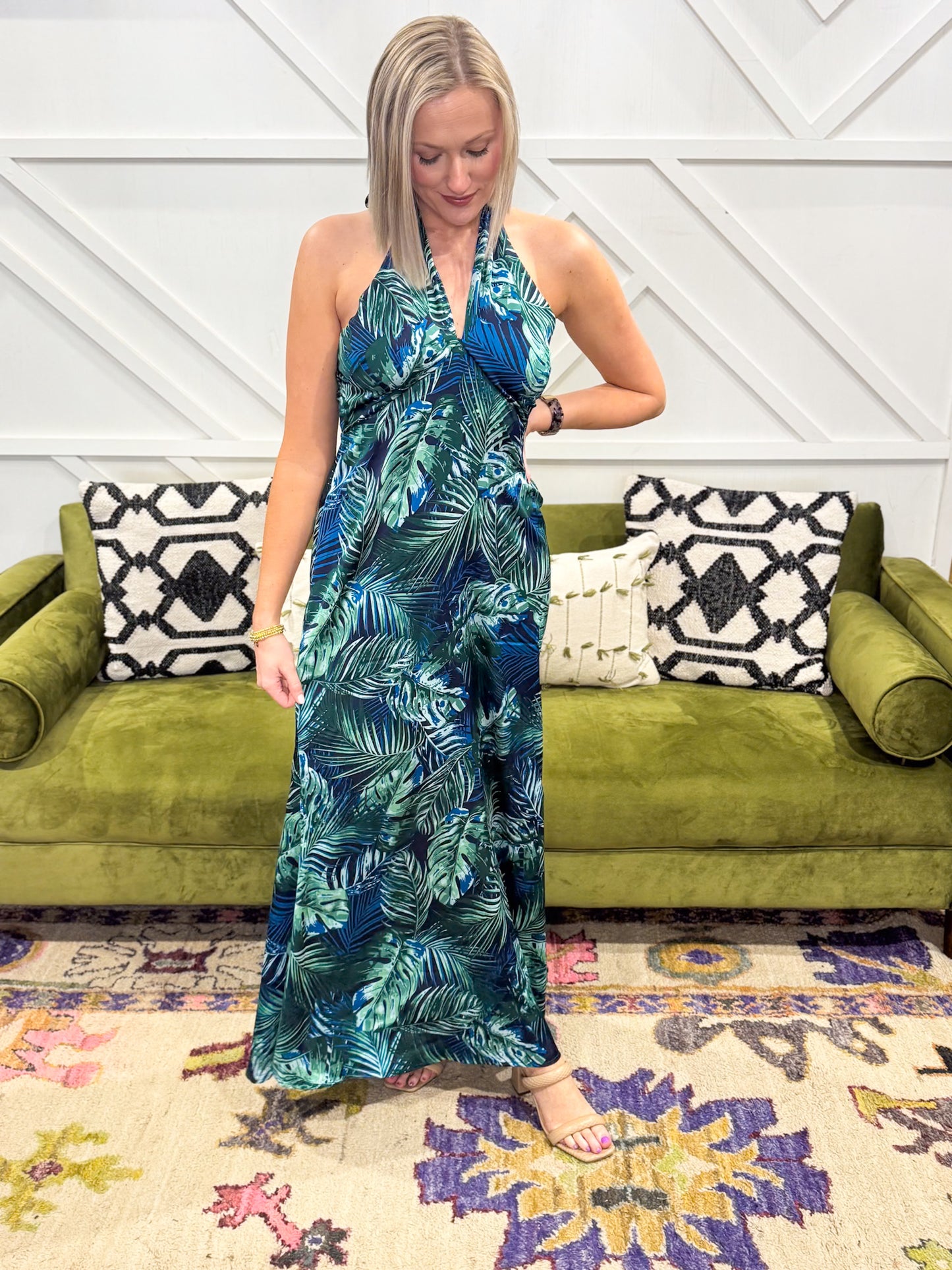Harlow Satin Dress