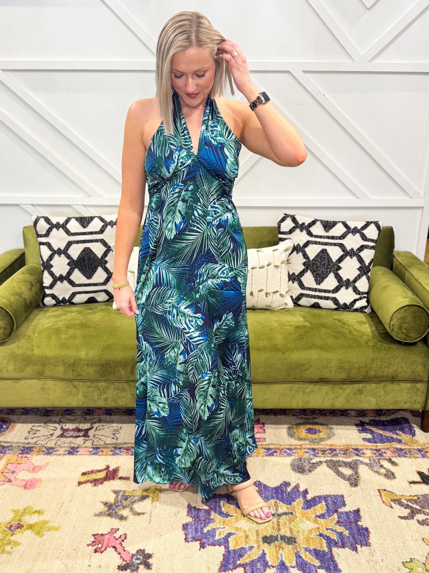 Harlow Satin Dress