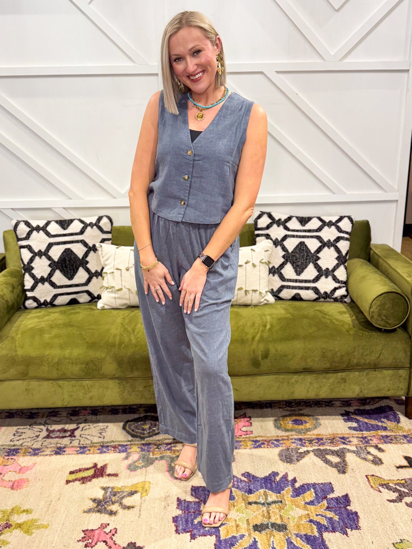 Mercer Wide Leg Pant