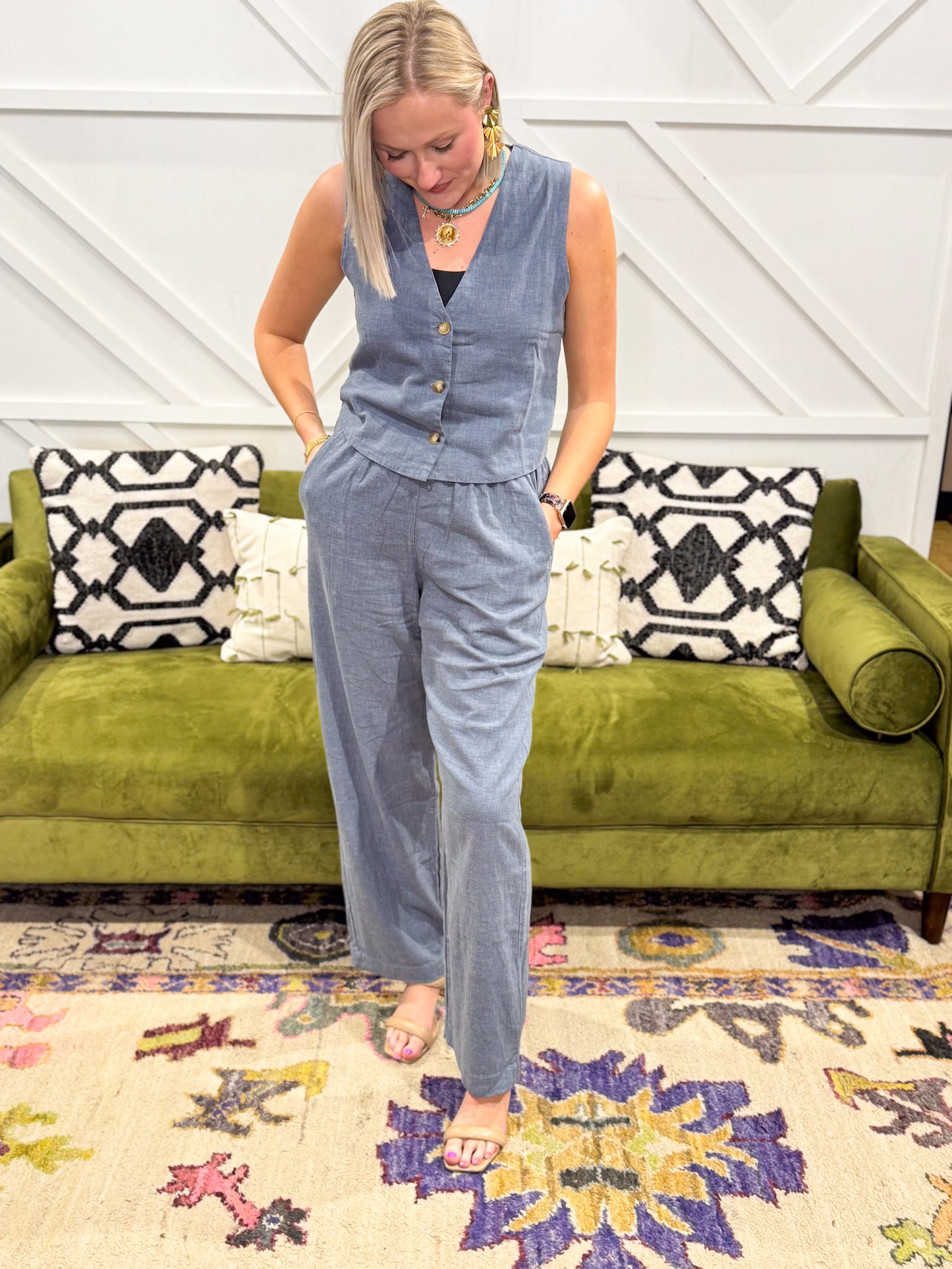 Mercer Wide Leg Pant