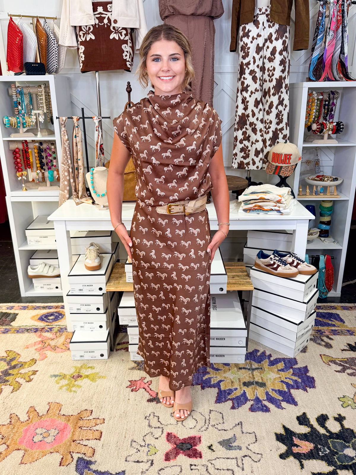 The Amelia Horse Print Set