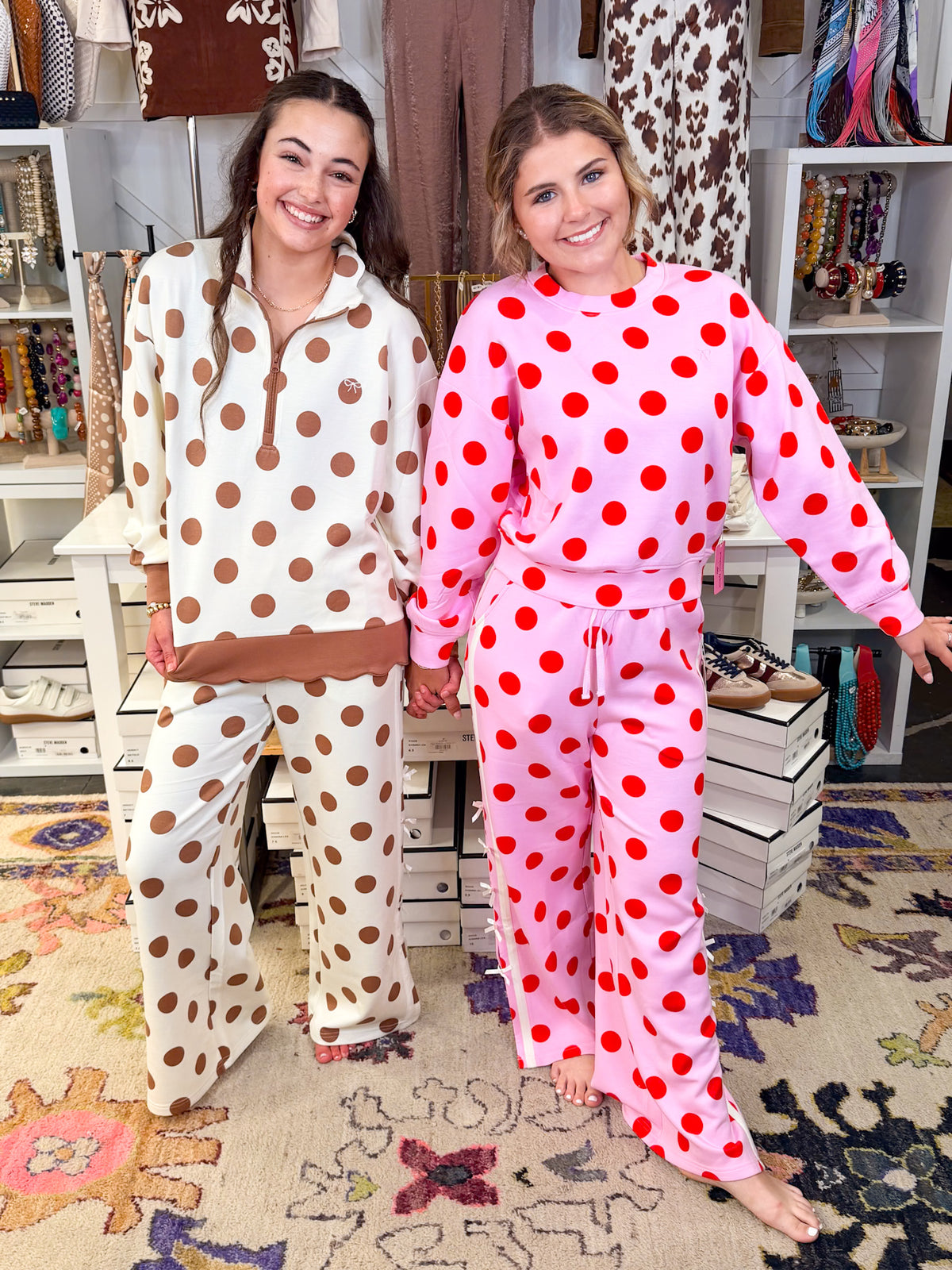 Polk a Dot Lounge Set