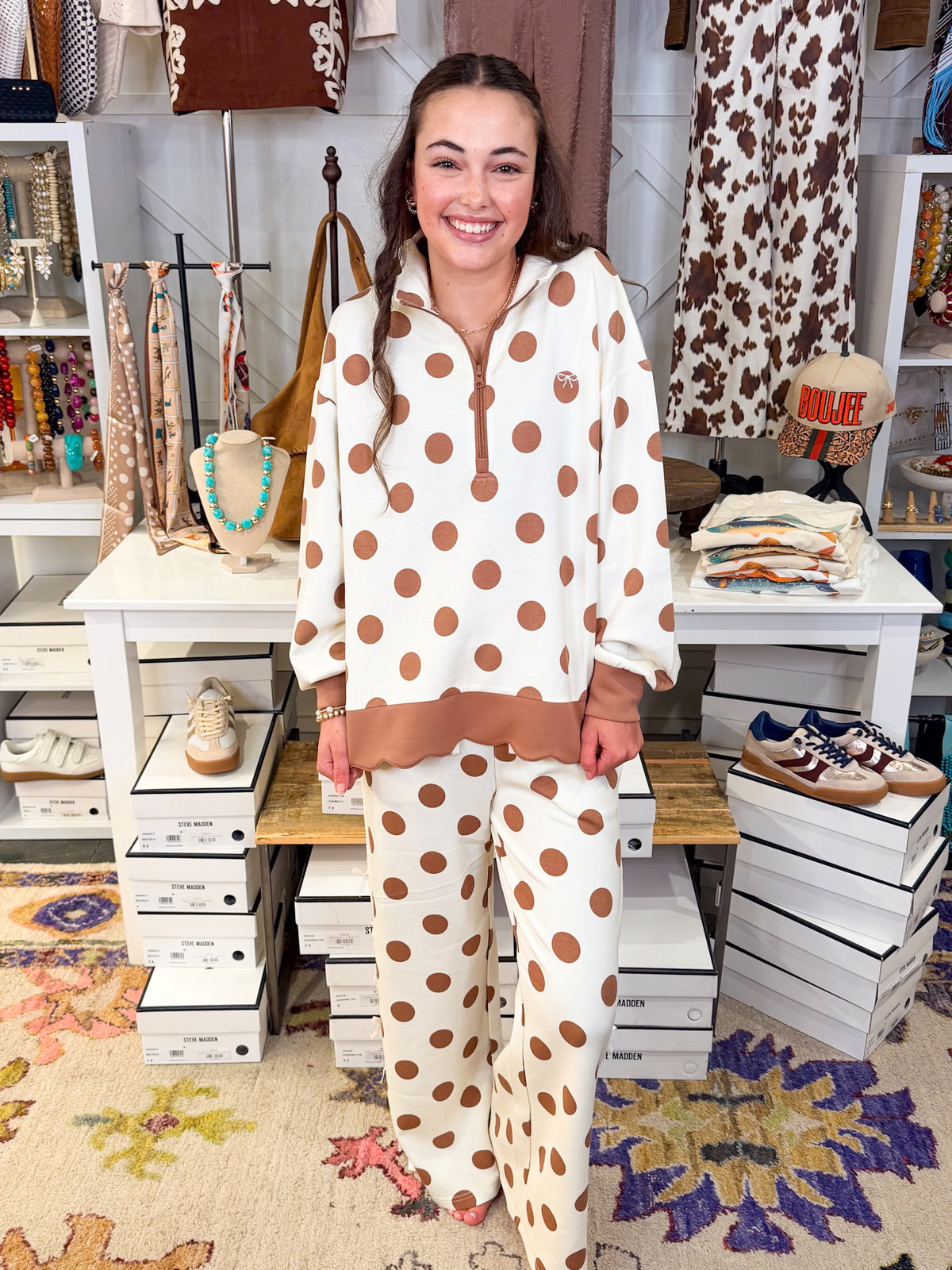 Polk a Dot Lounge Set