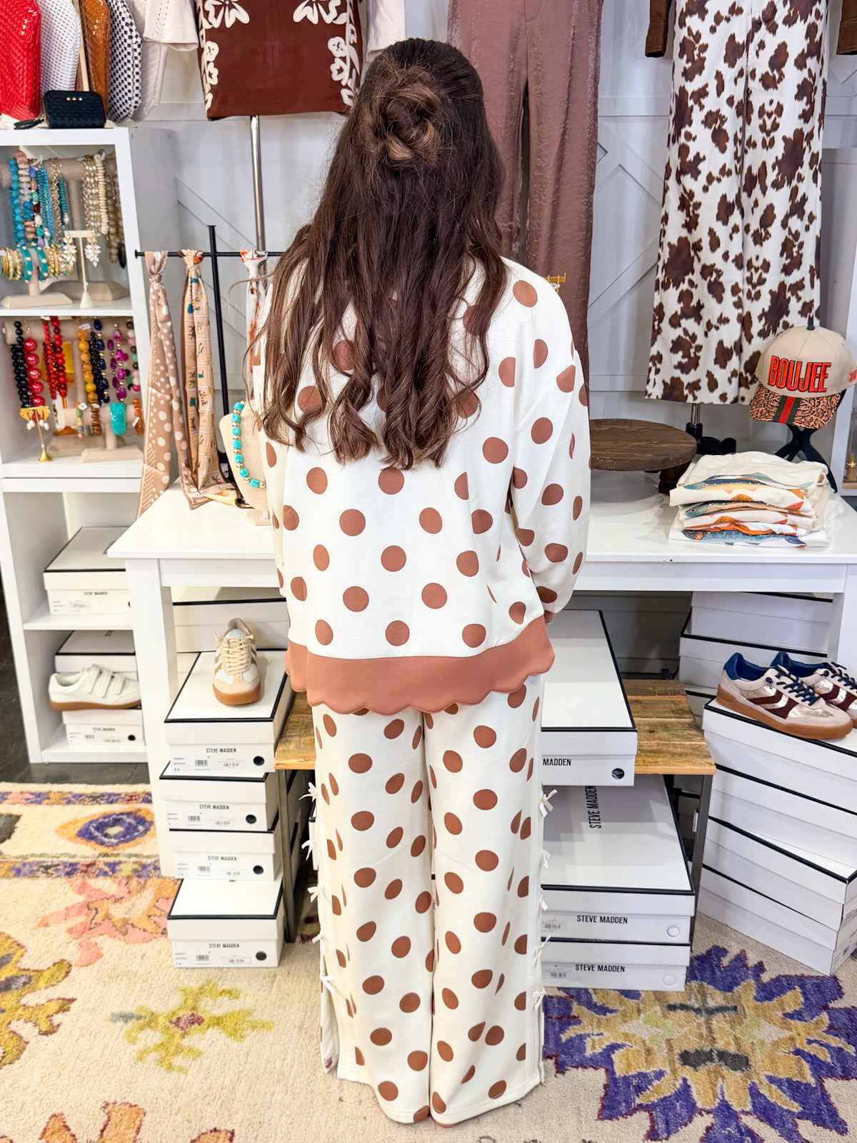 Polk a Dot Lounge Set