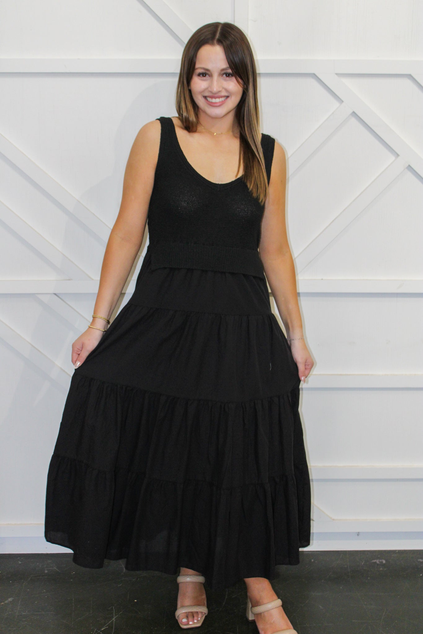 Heidi Knit Midi Dress