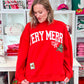 Vintage Very Merry Sweatshirt