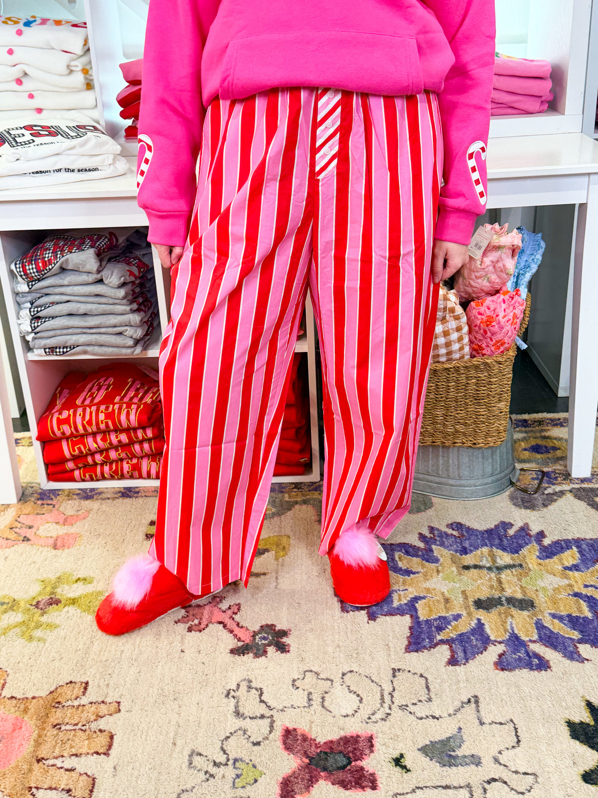 Candy Stripe Boxer Pant