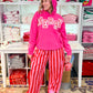 Candy Stripe Boxer Pant