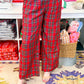 Tartan High Waisted Pant