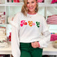 FA LA LA Ruffle Sleeve Sweater