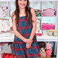 Plaid Mini Dress