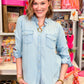 Star Carolina Blue Button Down Shirt