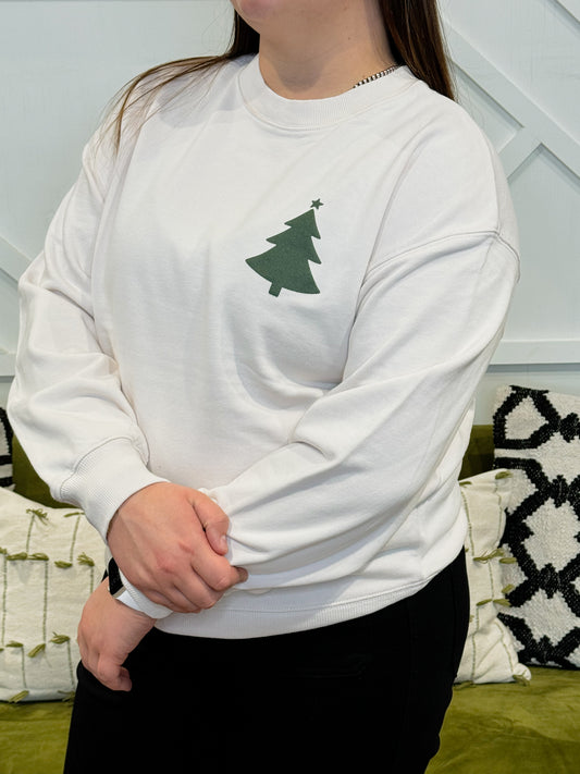 Puffy Tree Sweatshirt