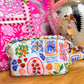 Quilted Cosmetic Pouch