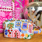 Quilted Cosmetic Pouch