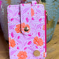 Keychain Wallet Poppin Petals