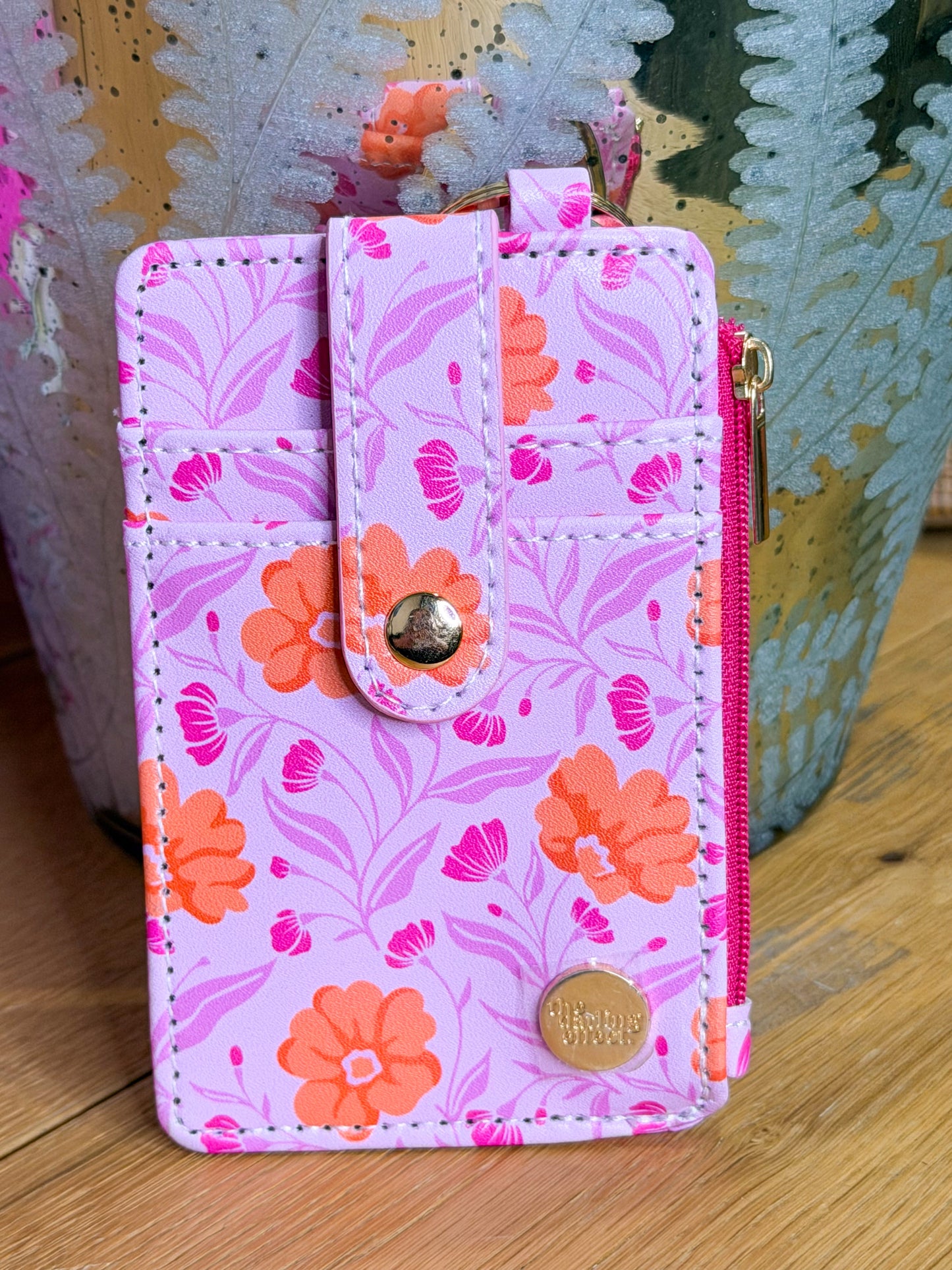 Keychain Wallet Poppin Petals