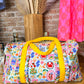On The Go Quilted Weekender Bag