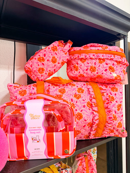 On The Go Quilted Weekender Bag