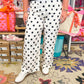 Polka Dot Print Loose Pant