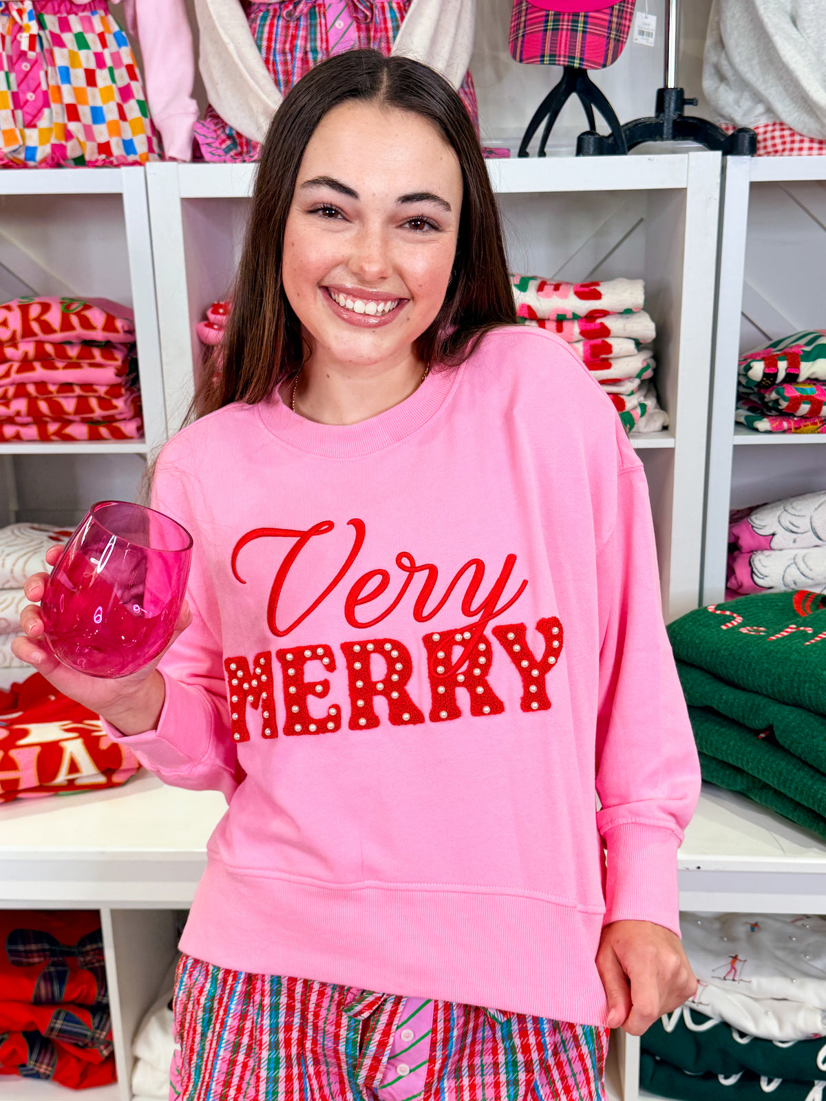 Very Merry Pearl Sweatshirt