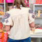 Savannah Gingham Top