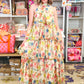The Bloom Tiered Maxi Dress