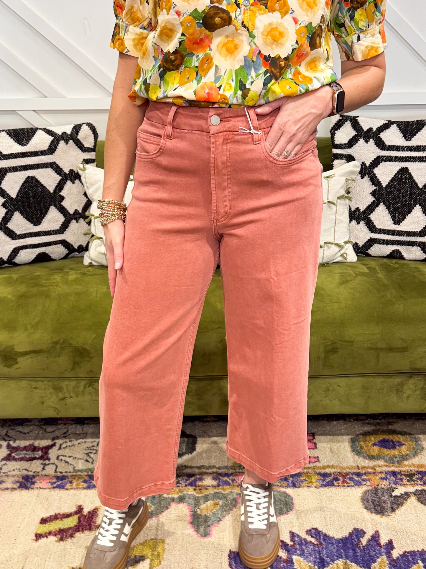 Audrey Terracotta Jean