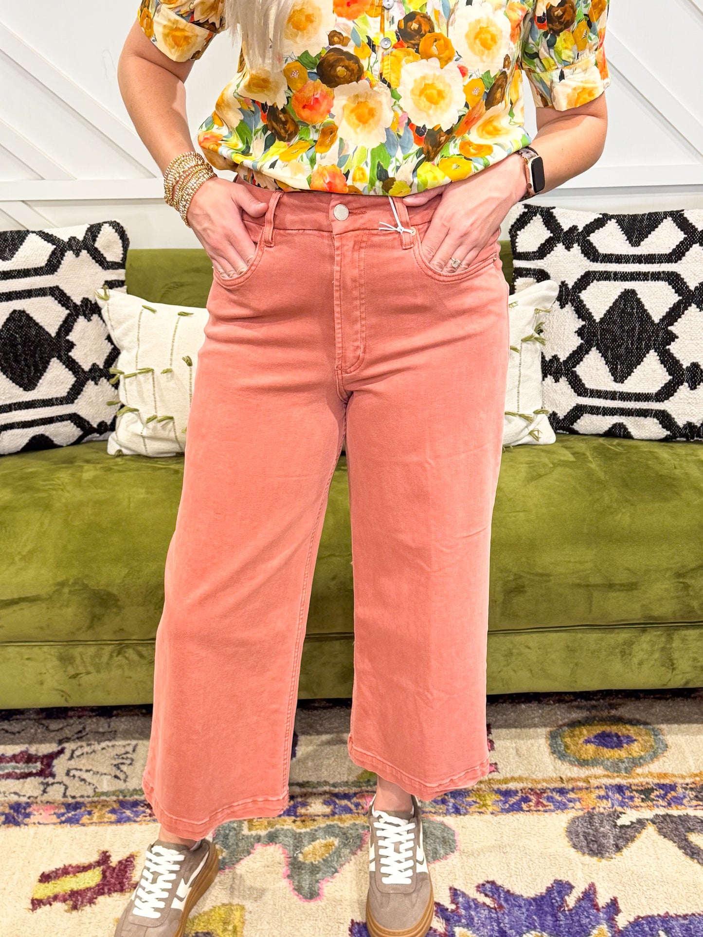 Audrey Terracotta Jean