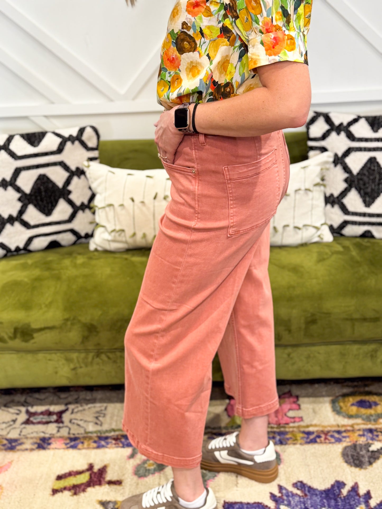 Audrey Terracotta Jean