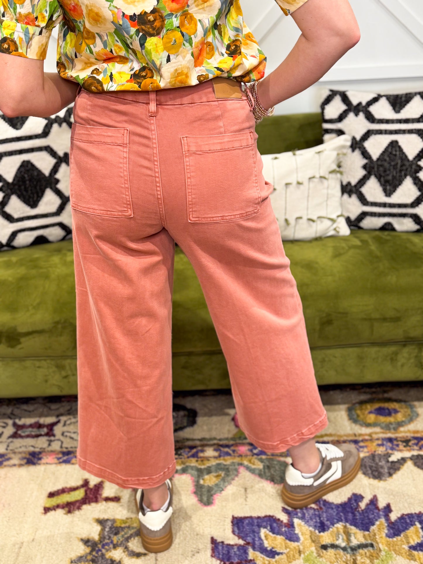 Audrey Terracotta Jean
