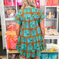 Block Tropical Dress