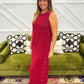 Zinnia Pullover Midi Dress