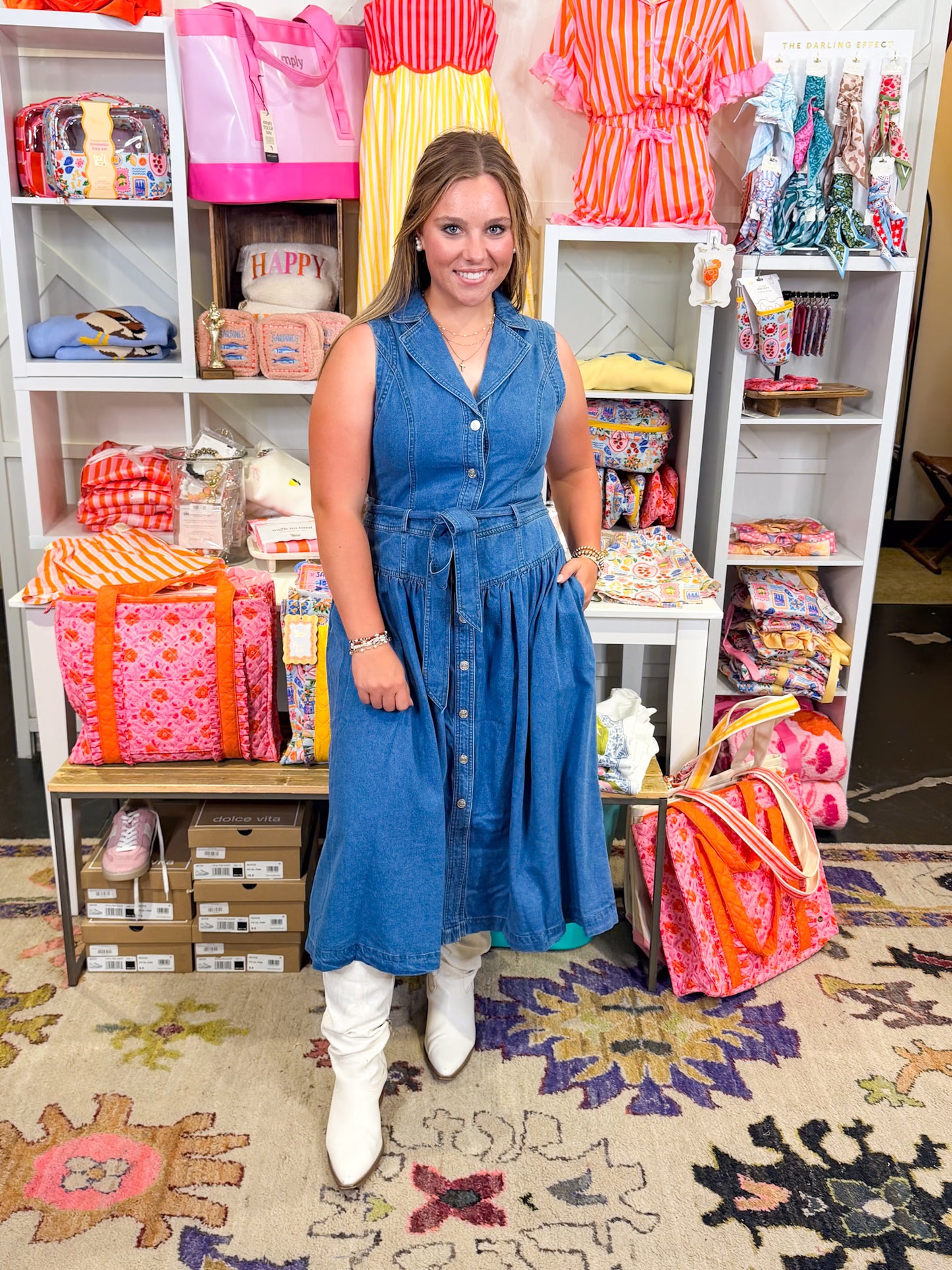 The Jen Denim Dress