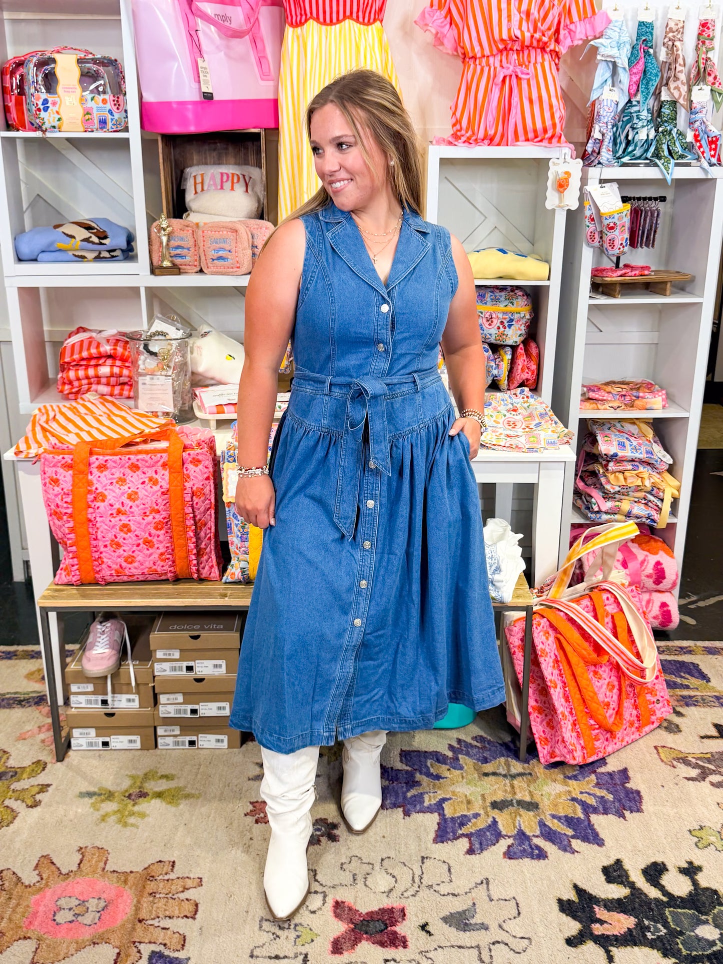 The Jen Denim Dress