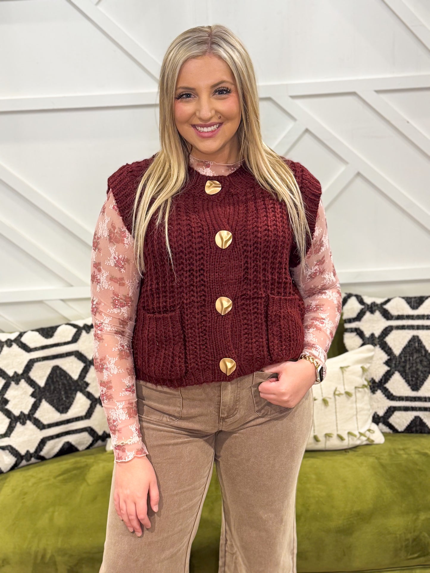 Kiersten Sweater Vest