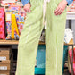 Sage Natural Stripe Pant