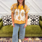 Patched Pattern Top
