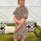 Cheetah Print Mini Dress