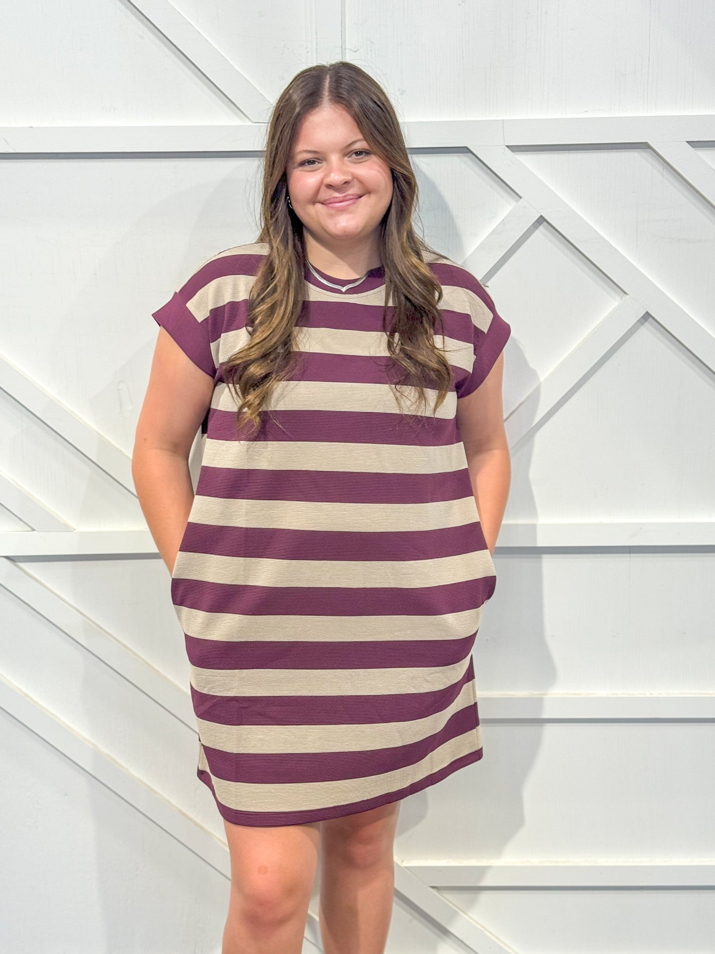 Stephanie Striped Dress