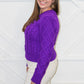 Averi Textured Cable Sweater