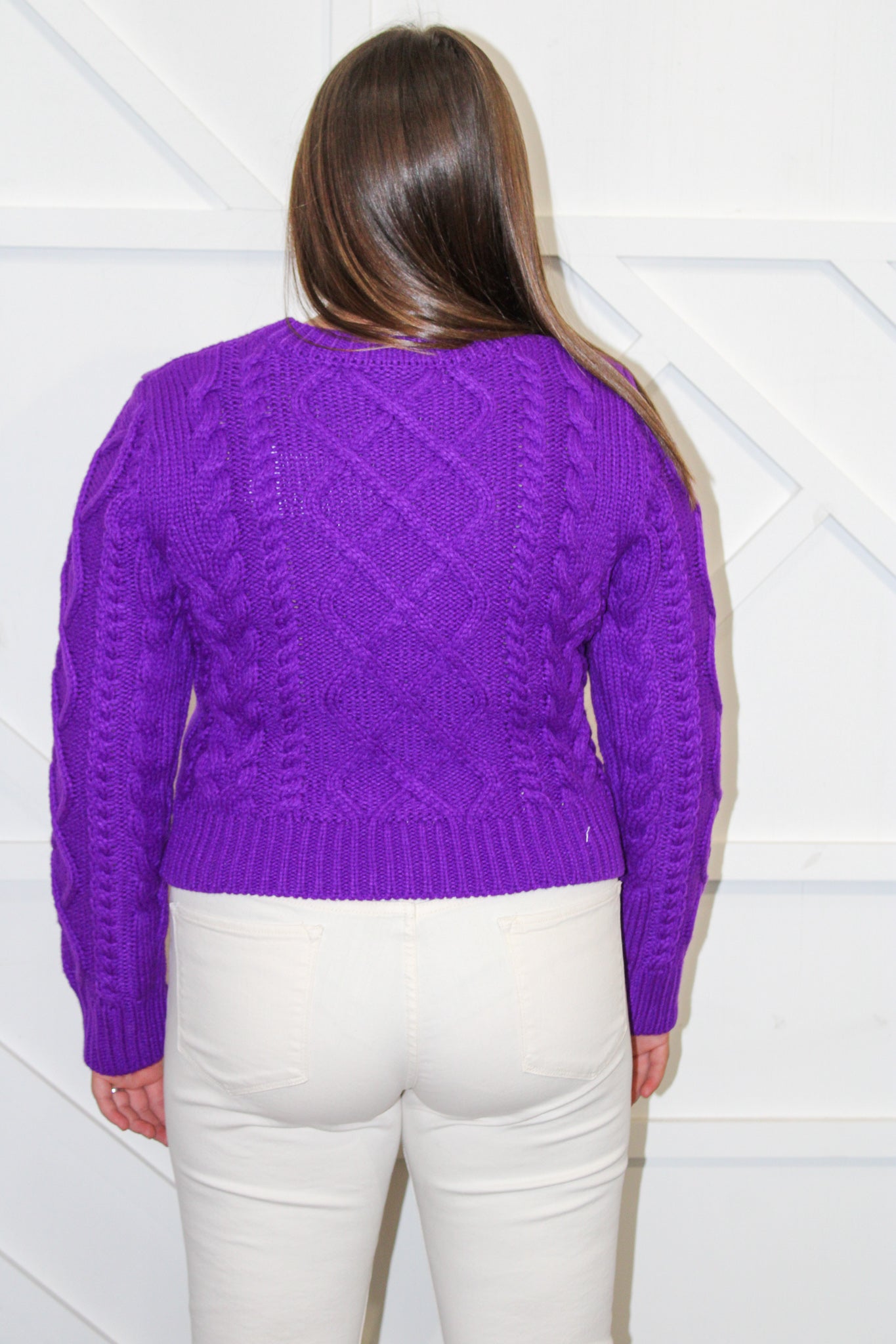 Averi Textured Cable Sweater